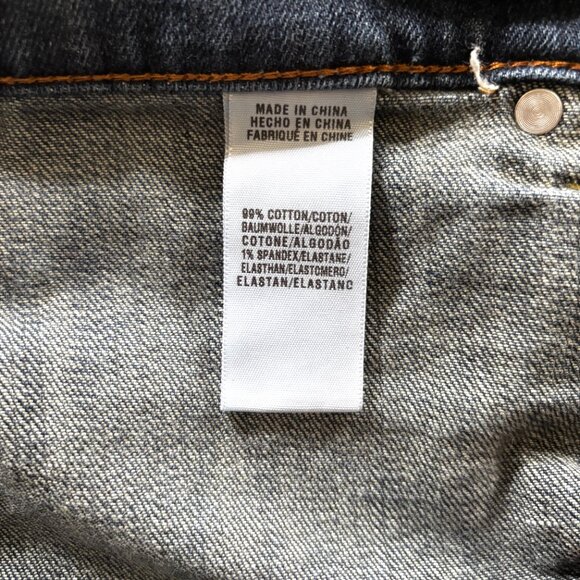 Lucky Brand Sweet Straight Jeans Sz 12/31 Dark Wash Denim - Picture 6 of 8